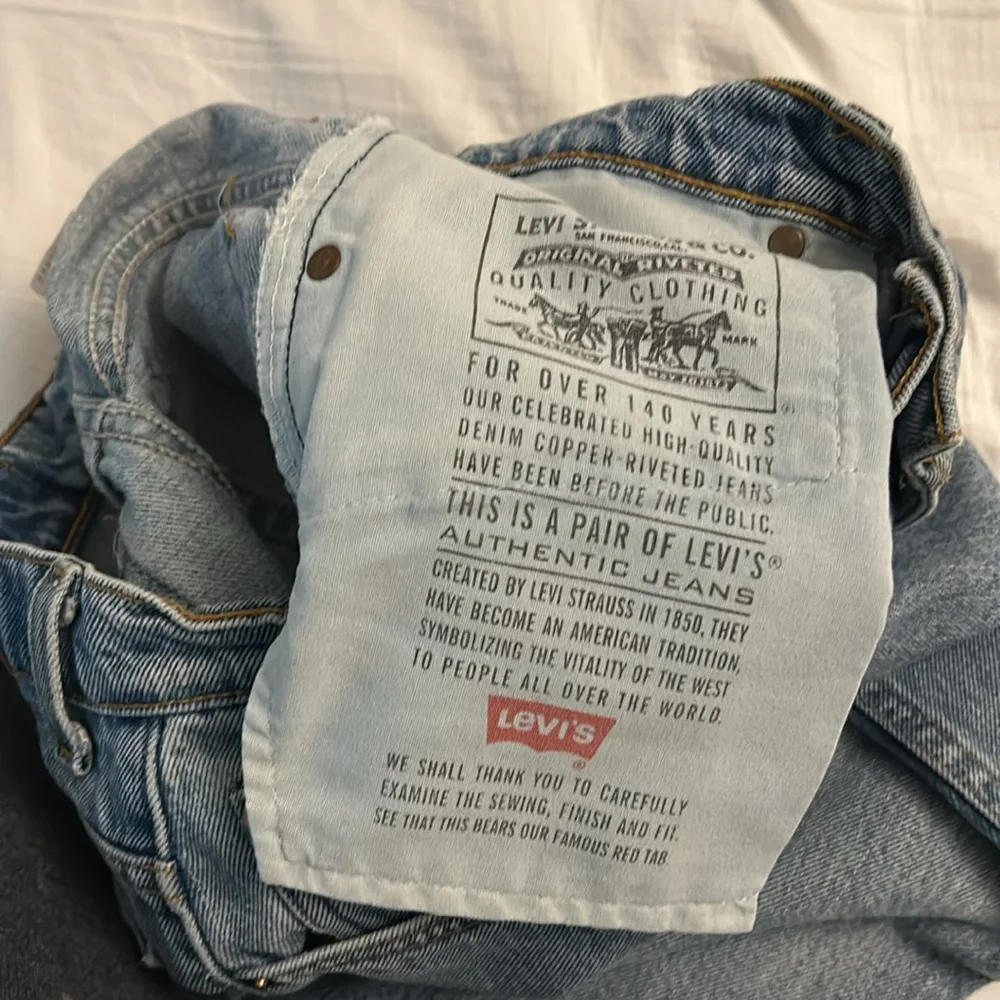 Vintage 550 Levi’s Relaxed Fit Blue Denim Jeans Made in USA - Picture 10 of 10